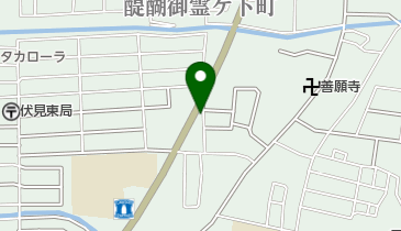 ラウンジよし田の地図画像