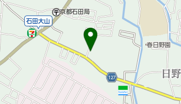 京放株式会社の地図画像