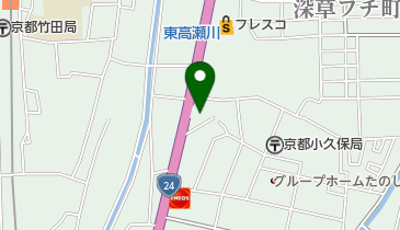 さかくら動物病院の地図画像