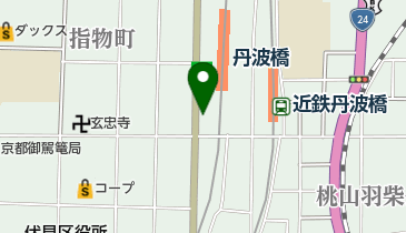 浜野針灸院の地図画像