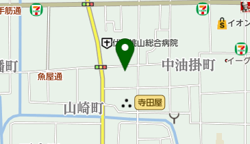 ガーデン美容室の地図画像