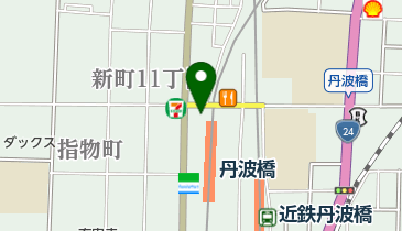 Befine 本店の地図画像