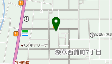 ペットサロンかおるの地図画像