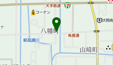 メンズヘアーサカモトの地図画像