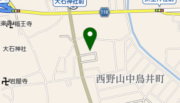 供田治療院の地図画像