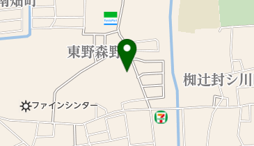 沢田商店の地図画像
