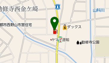 吉井石油株式会社 ドクタードライブ勧修店の地図画像