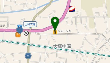 ジョーシン やましな店の地図画像