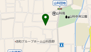 山科AB棟住宅集会場の地図画像