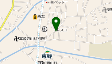 アトリエ・フジタの地図画像