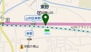 京都スポーツ教室の地図画像