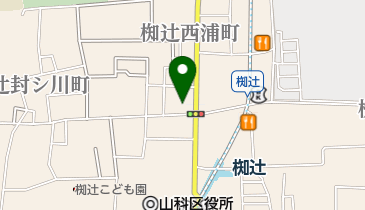 京都市農協 山科南部支店の地図画像