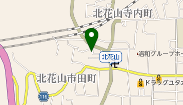 カガミヤマ自動車の地図画像