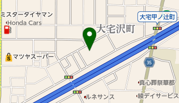 グリーンモーター株式会社の地図画像