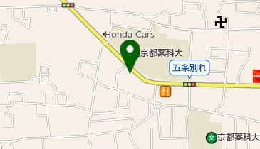 京津モータース」(京都市山科区-自動車整備-〒607-8414)の地図