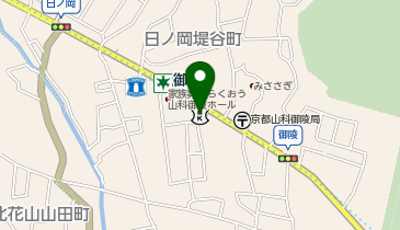 京都中央信用金庫御陵支店の地図画像