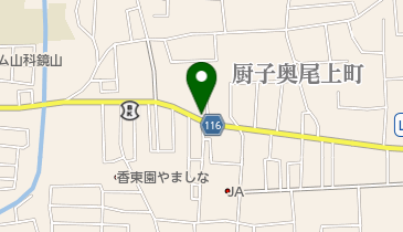 左近ふとん店の地図画像