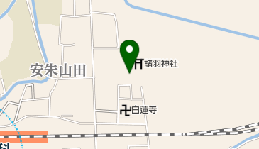 諸羽神社の地図画像