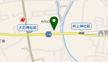 川西紙業株式会社の地図画像
