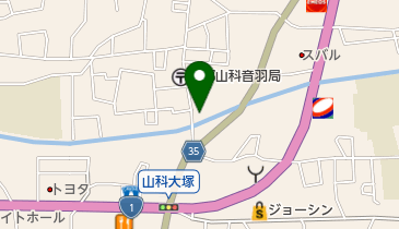 橋村音羽接骨院の地図画像