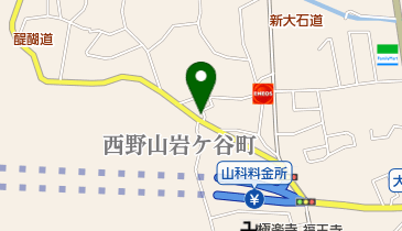 岡村塗料店の地図画像