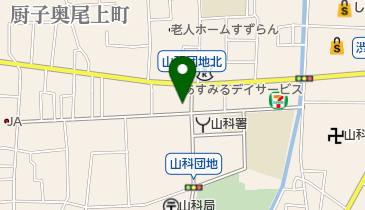 ベーカリーオガワの地図画像