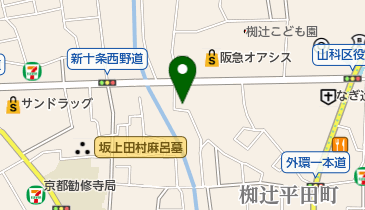 山科治療院の地図画像