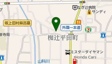橋本内科の地図画像