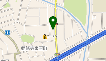 コタニバーバーショップの地図画像