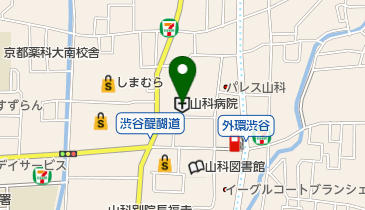 京都市 地域包括支援センター 山階地域包括支援センターの地図画像