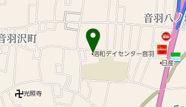 社会福祉法人洛和福祉会 デイサービスセンター音羽の地図画像