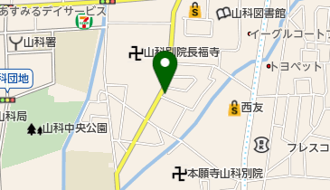 喜仙堂の地図画像