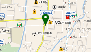 京都市 山科青少年活動センターの地図画像