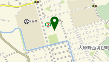 洛西境谷会館の地図画像