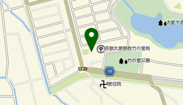 洛西竹の里会館の地図画像