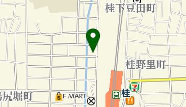 本多恵子バレエ学園 桂教室の地図画像