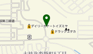 桂坂どうぶつ病院の地図画像