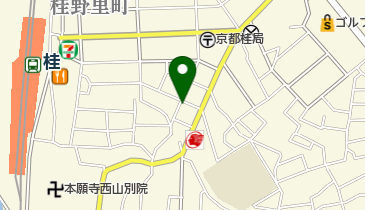 アオタニカットハウス 桂店の地図画像