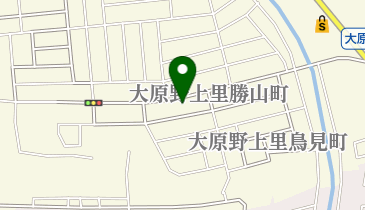 イノウエ理容室の地図画像