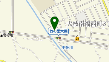 テラウチ理容院の地図画像