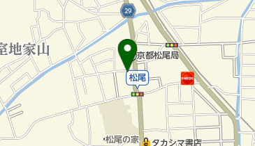 理容苔寺の地図画像