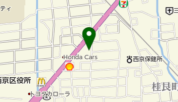 ちゃんこ江戸沢京都桂店の地図画像