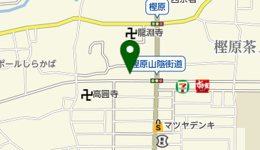 井津美屋 樫原店の地図画像
