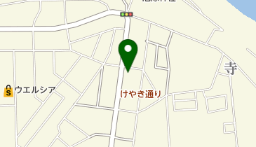 お好み焼き中村の地図画像