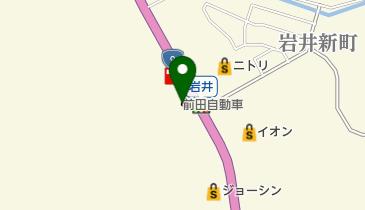 前田石油の地図画像