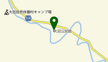 大呂公会堂の地図画像