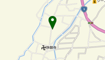 篠尾中央集会所の地図画像