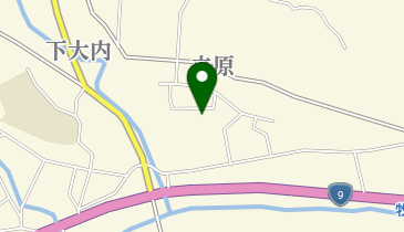 立原公会堂の地図画像