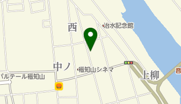 サヌキヤクリーニング店の地図画像