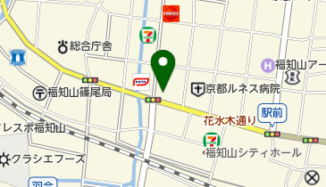 ネッツトヨタ京華株式会社福知山店の地図画像